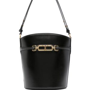 TOM FORD logo-plaque bucket bag