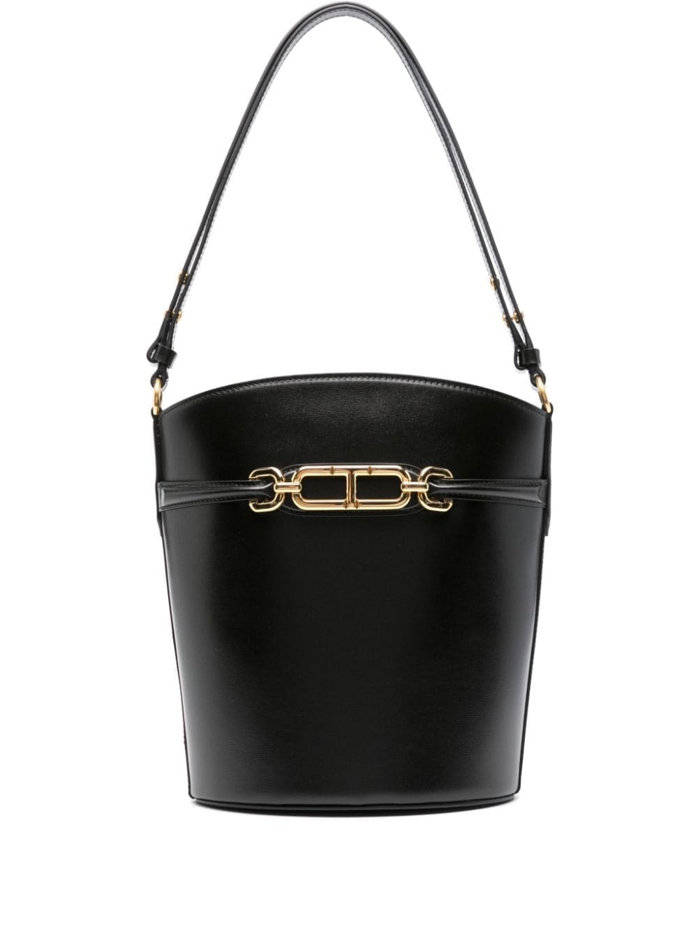 TOM FORD logo-plaque bucket bag