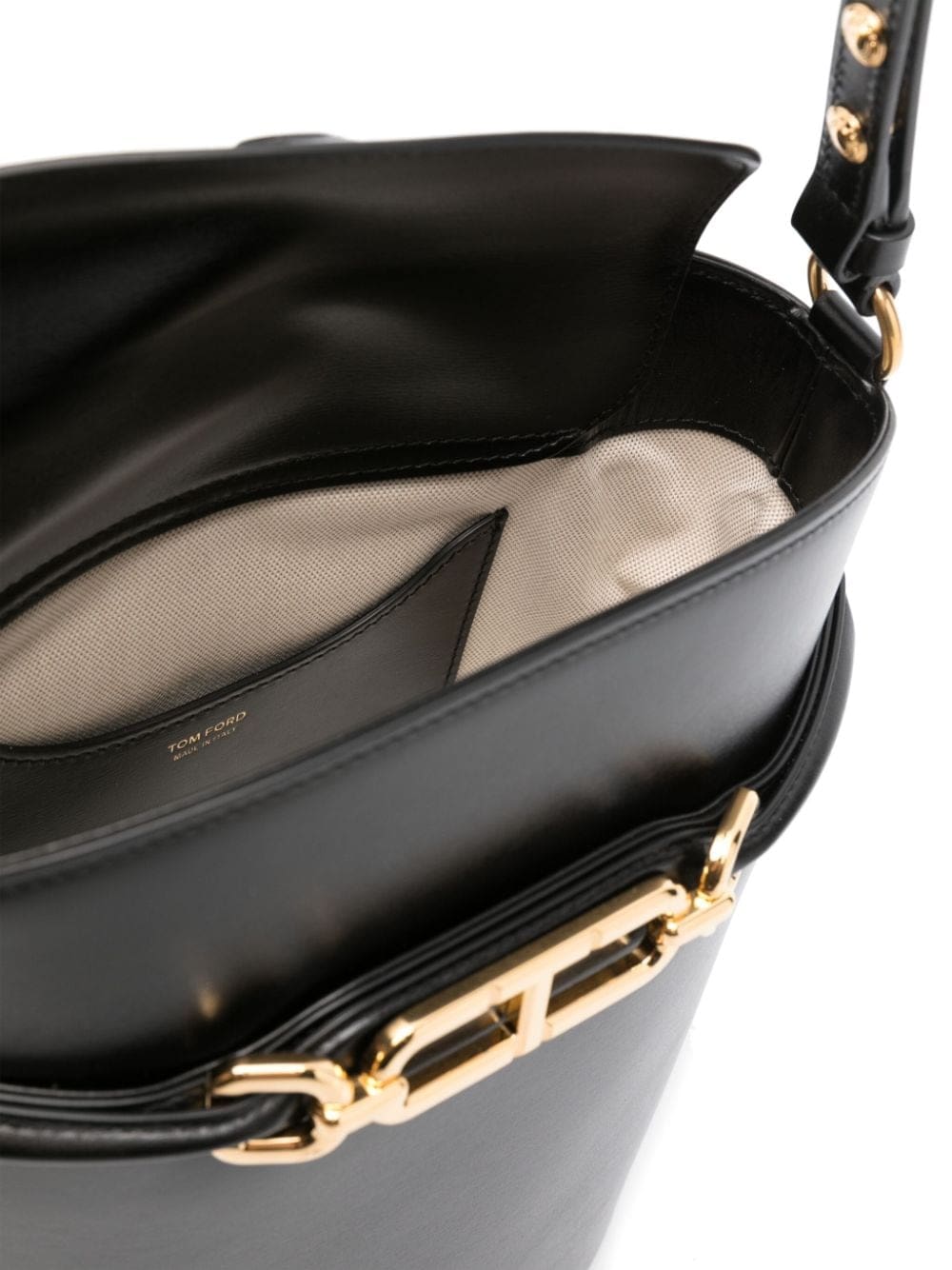 TOM FORD logo-plaque bucket bag - Image 5