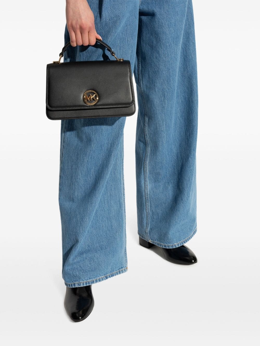 Michael Michael Kors logo-plaque leather tote bag - Image 2