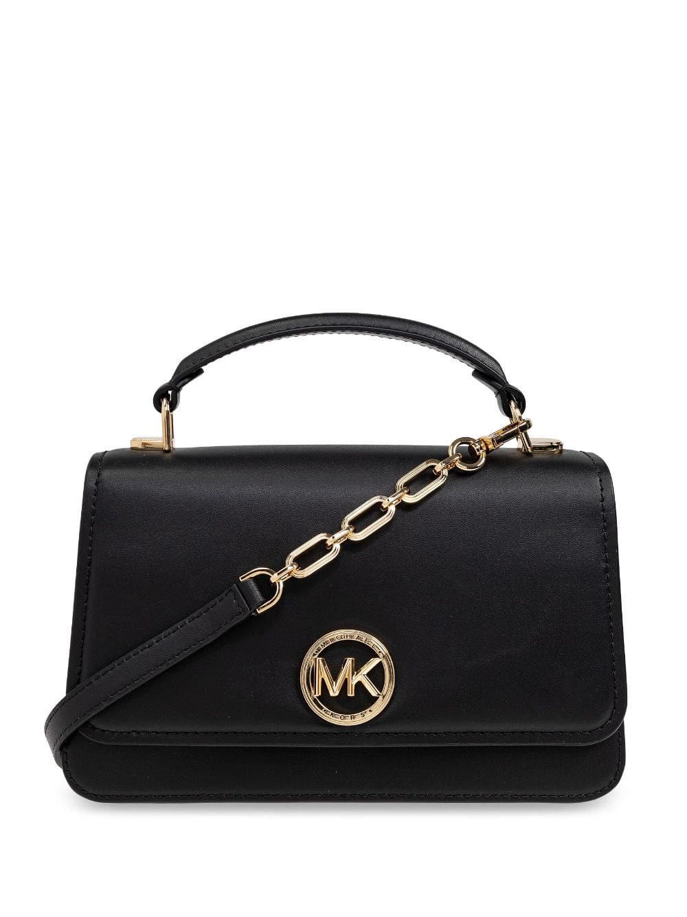 Michael Michael Kors logo-plaque leather tote bag