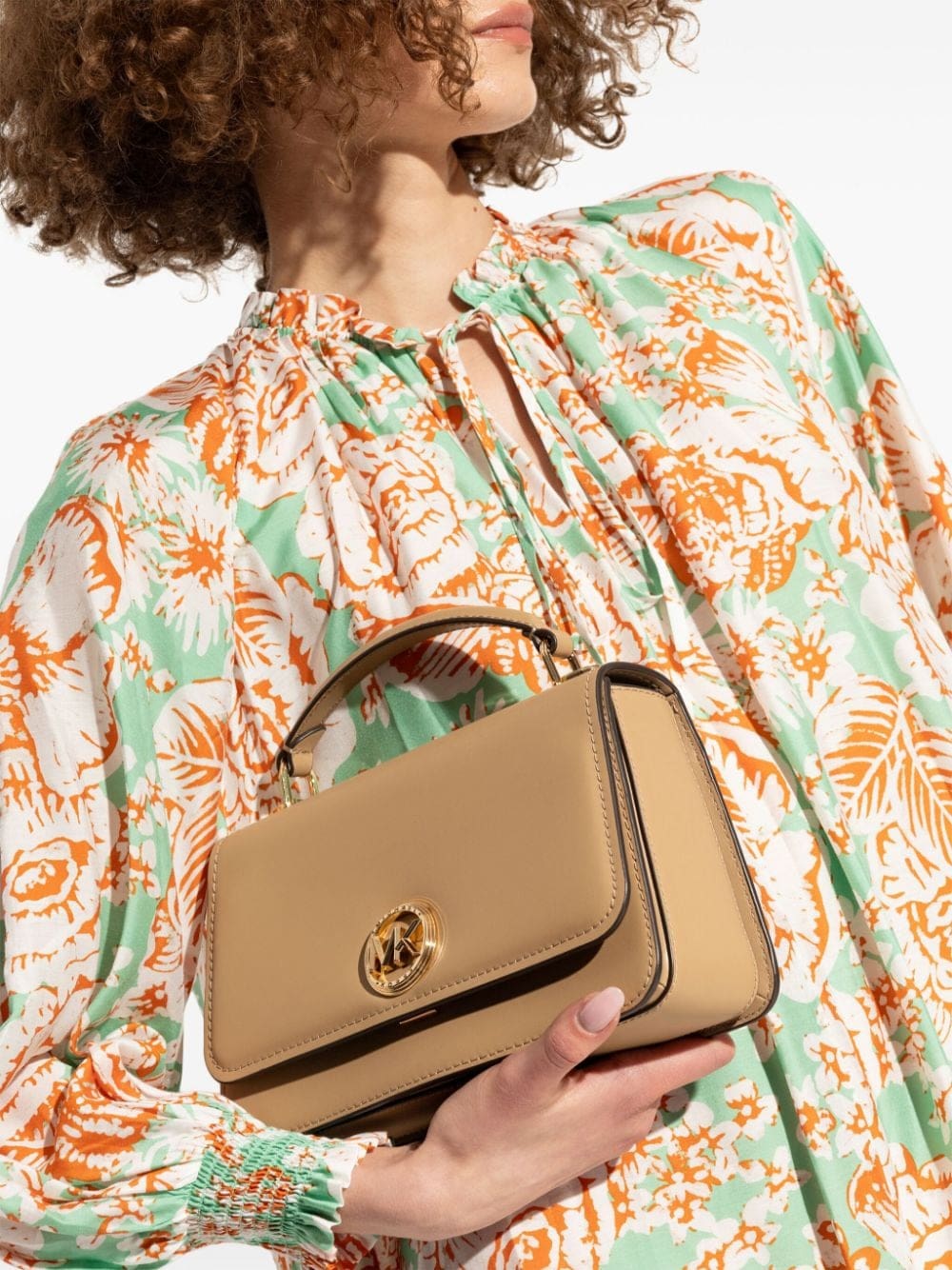 Michael Michael Kors logo-plaque leather tote bag - Image 2