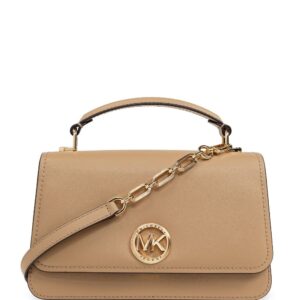Michael Michael Kors logo-plaque leather tote bag