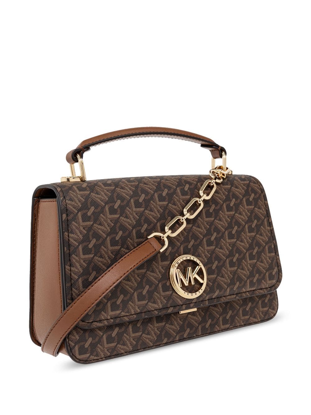 Michael Michael Kors monogram logo-plaque tote bag - Image 4