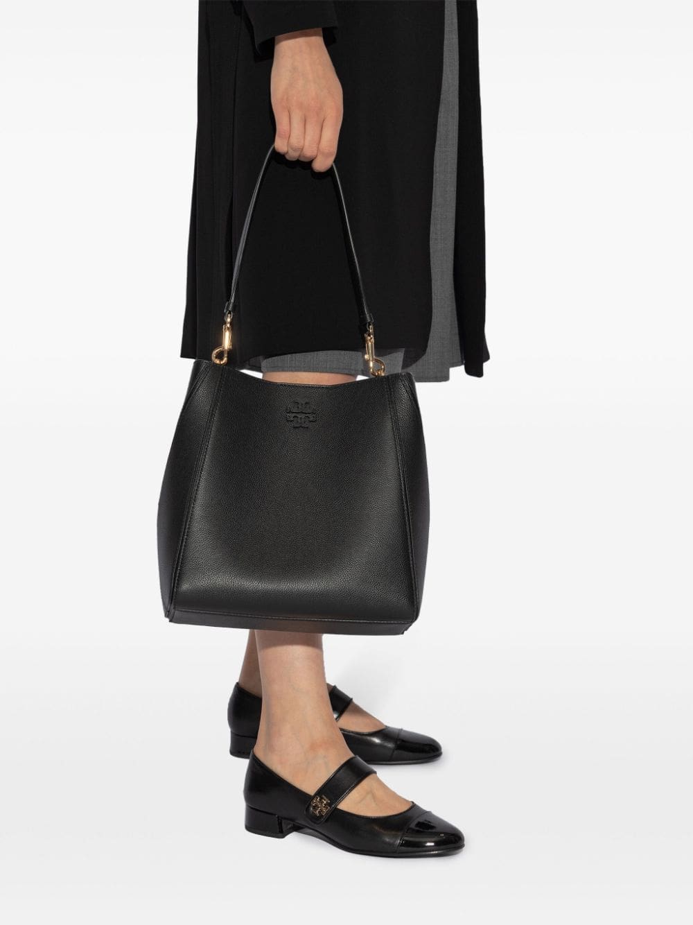 Tory Burch McGraw leather bucket bag - Image 2