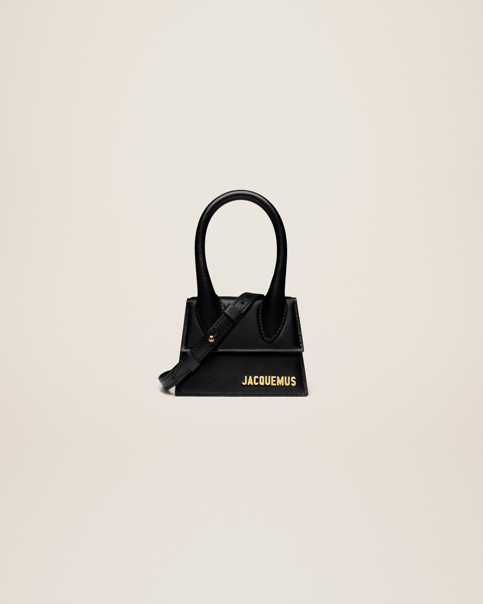Jacquemus Le Chiquito Signature leather mini handbag.