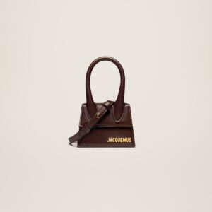 Jacquemus Le Chiquito Signature leather mini handbag.