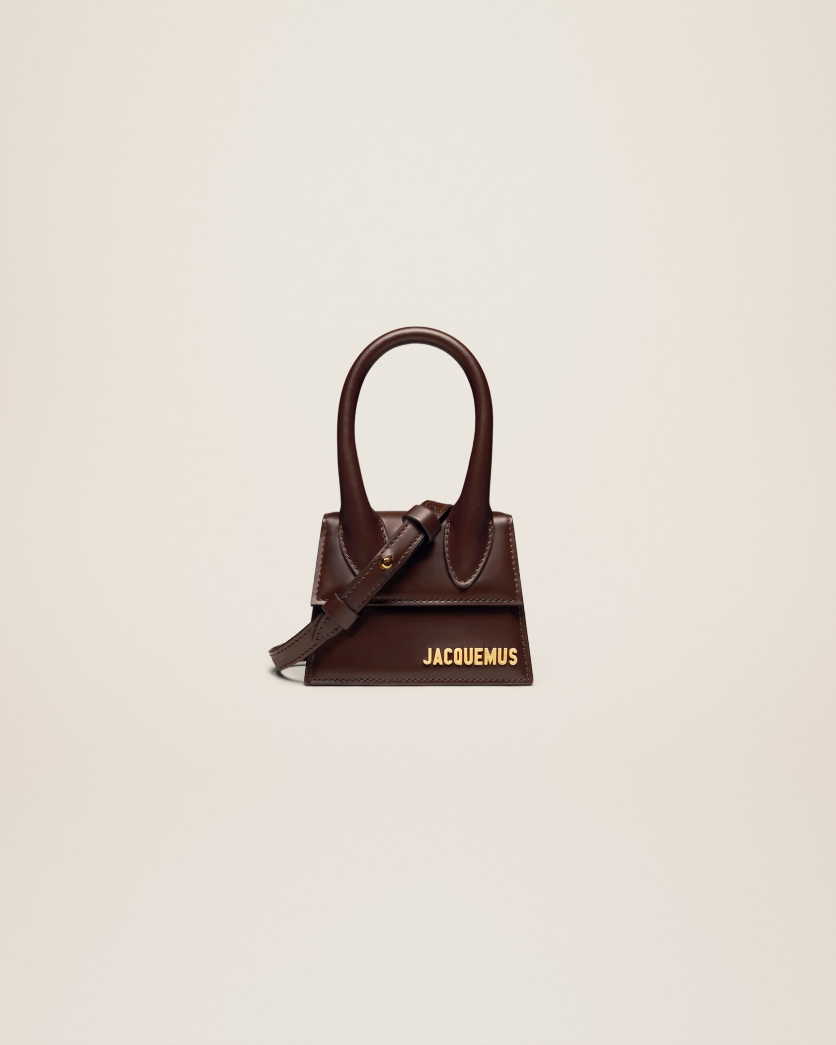 Jacquemus Le Chiquito Signature leather mini handbag.