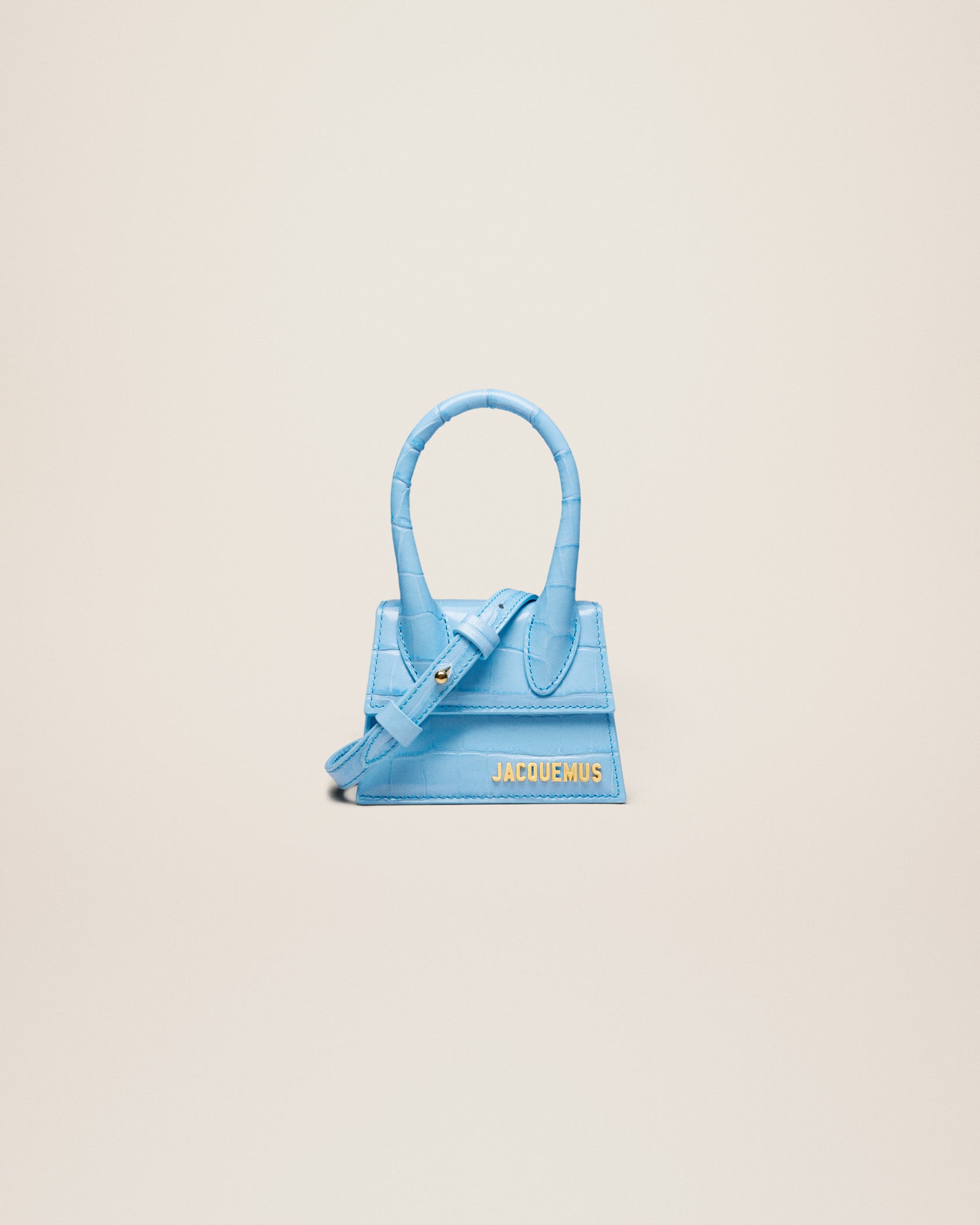 Jacquemus Le Chiquito Signature leather mini handbag.