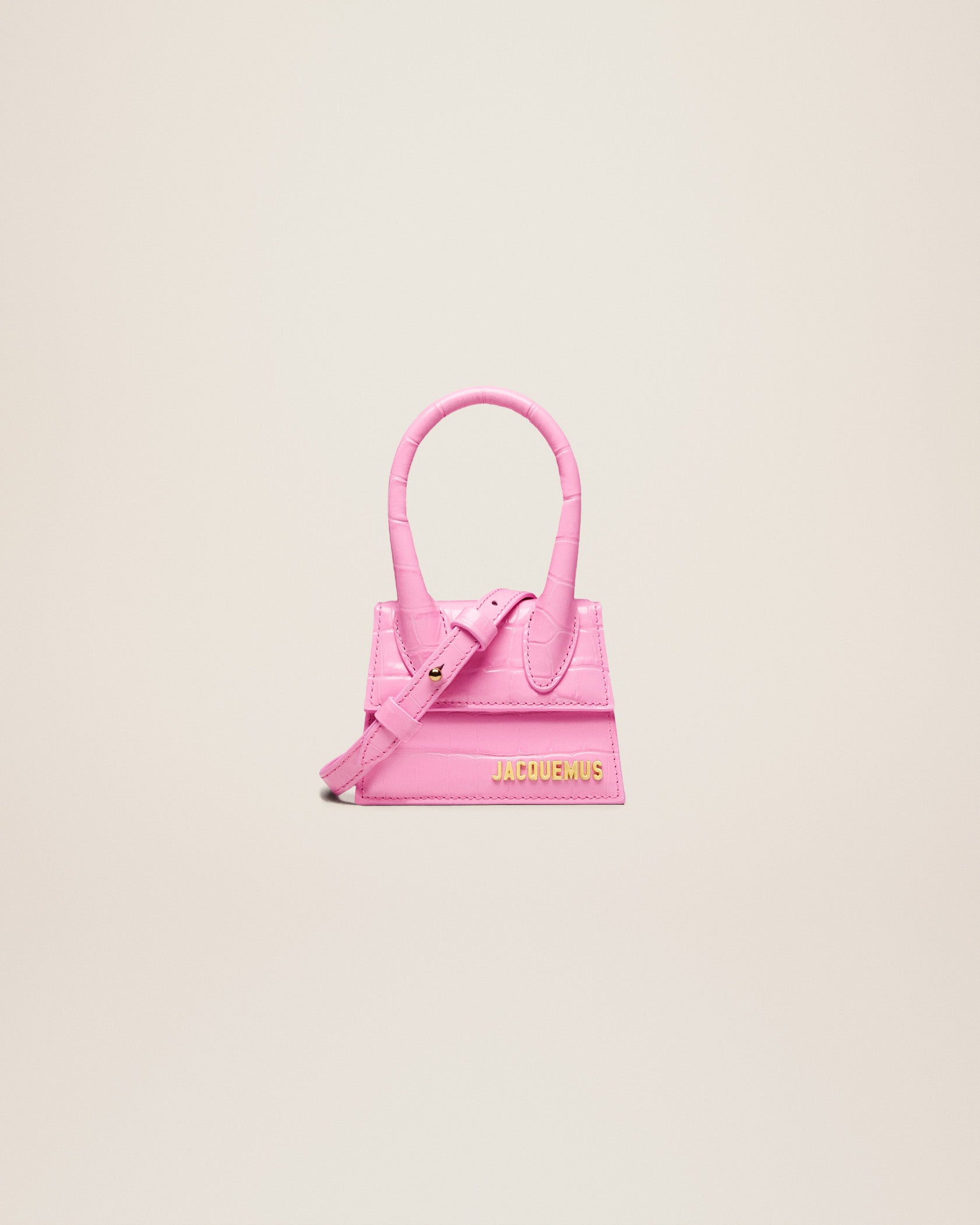Jacquemus Le Chiquito Signature leather mini handbag.