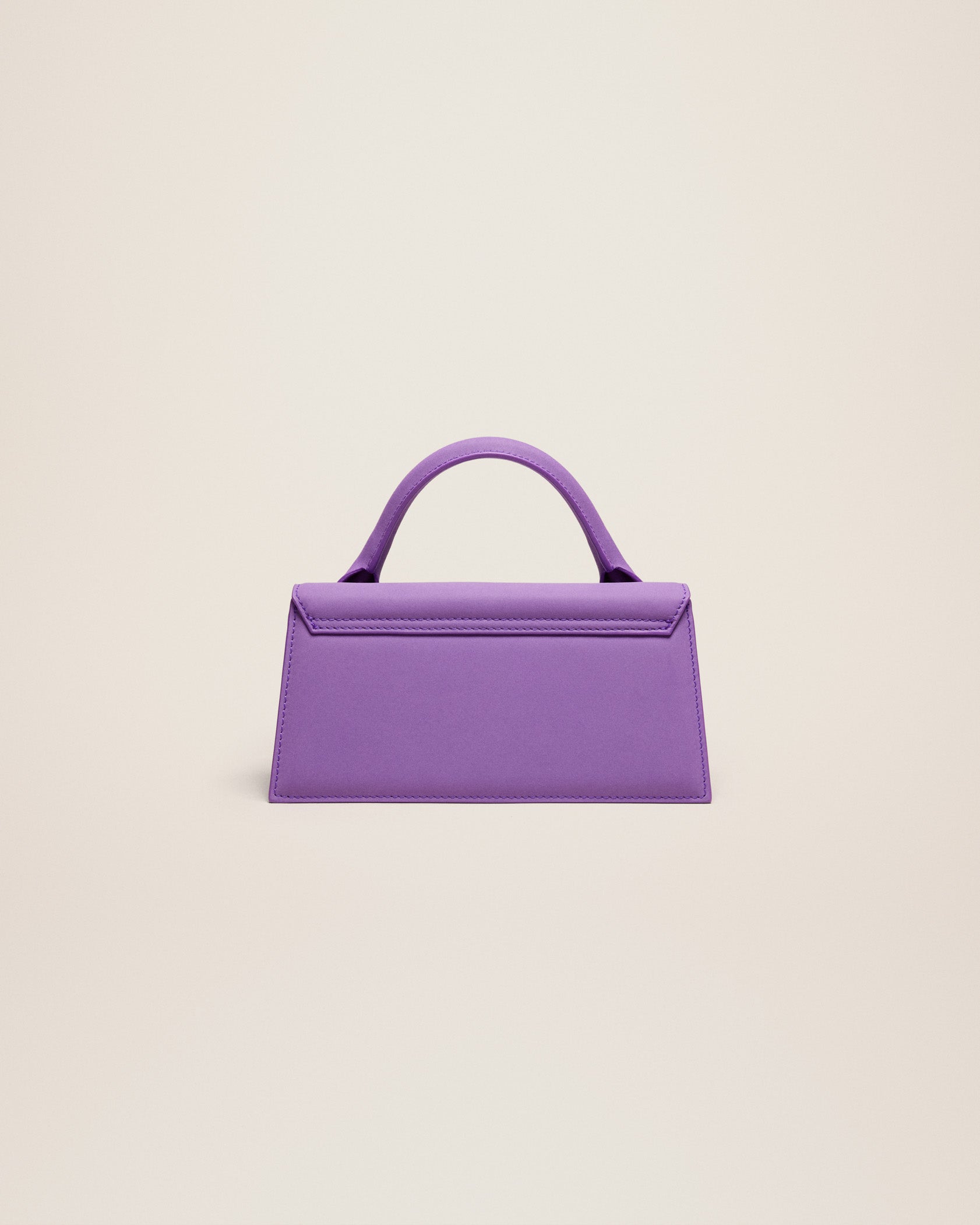 Jacquemus Le Chiquito long Long signature handbag. Purple - Image 4