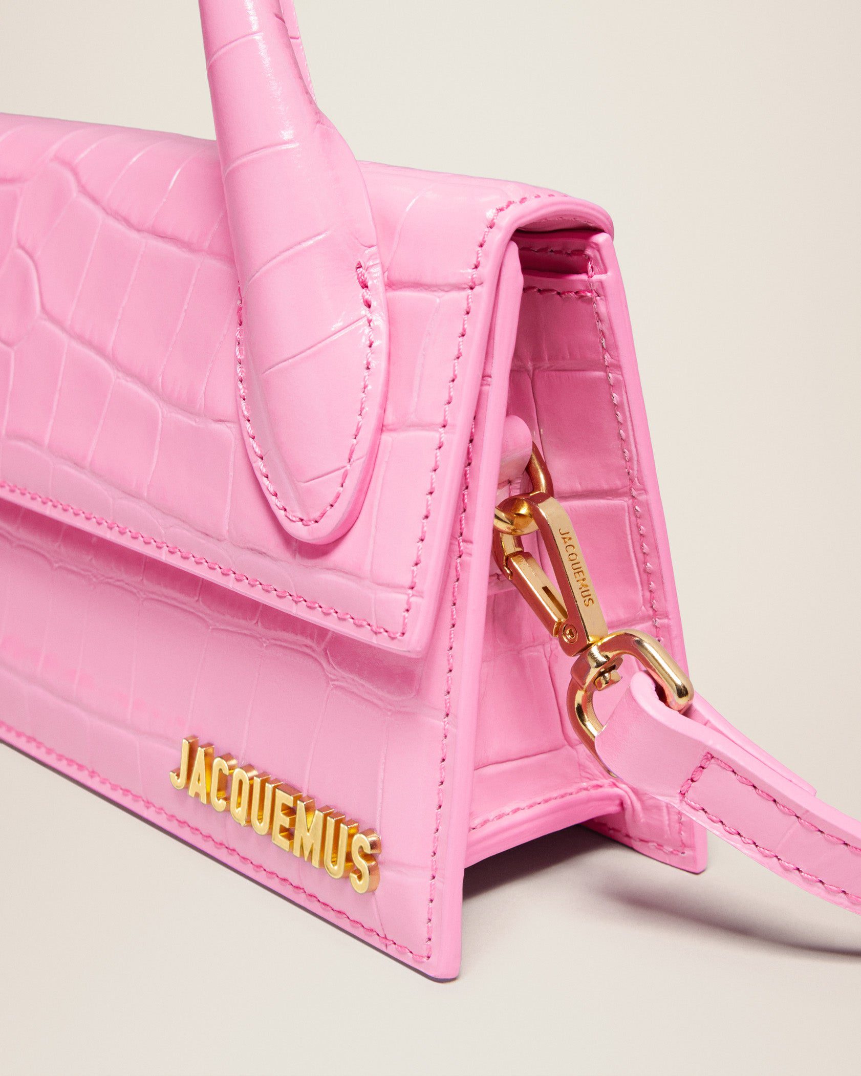 Jacquemus Le Chiquito long Long leather handbag. - Image 5