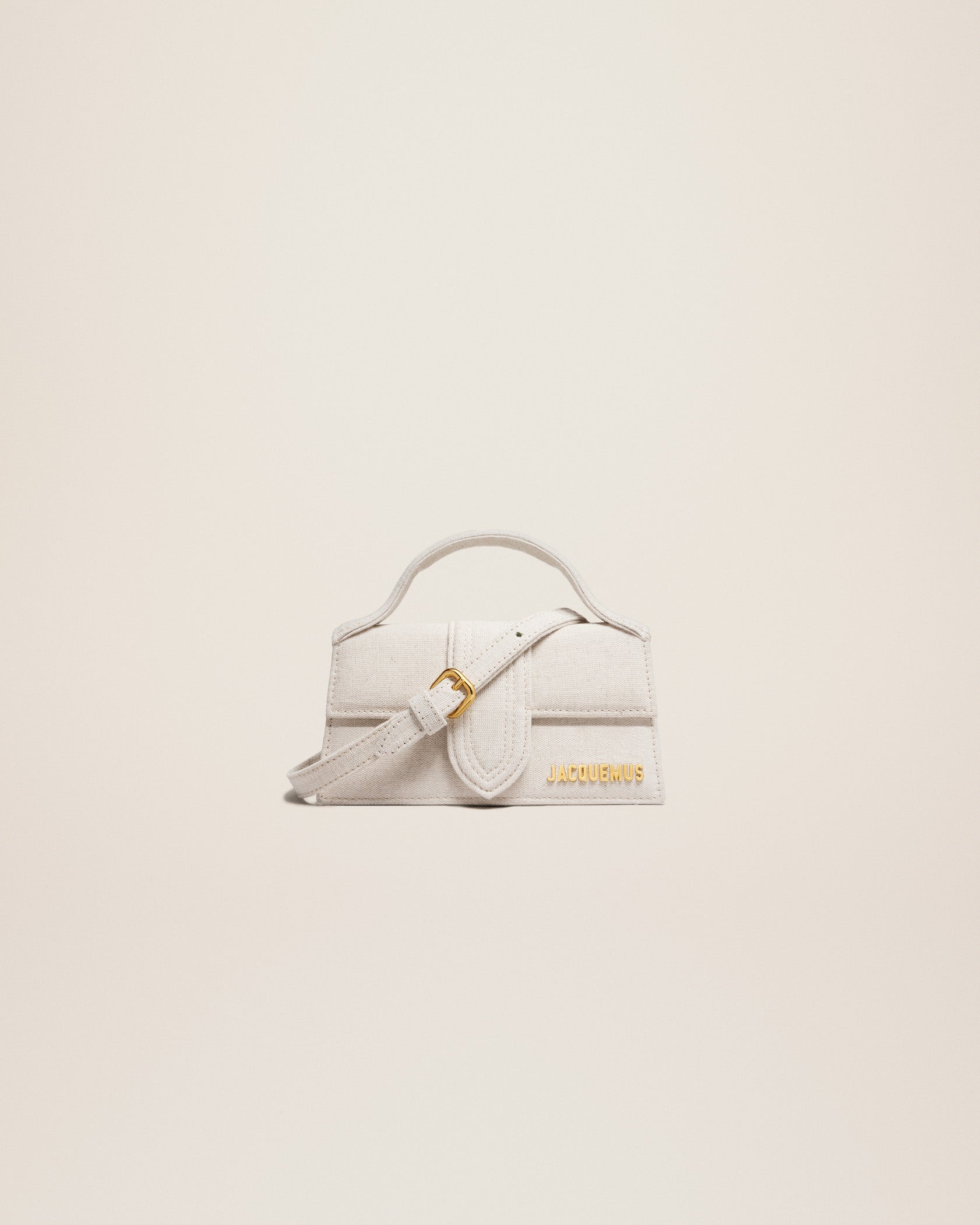 Jacquemus Le Bambino Mini flap bag.