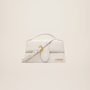 Jacquemus Le grand Bambino Crossbody flap bag.