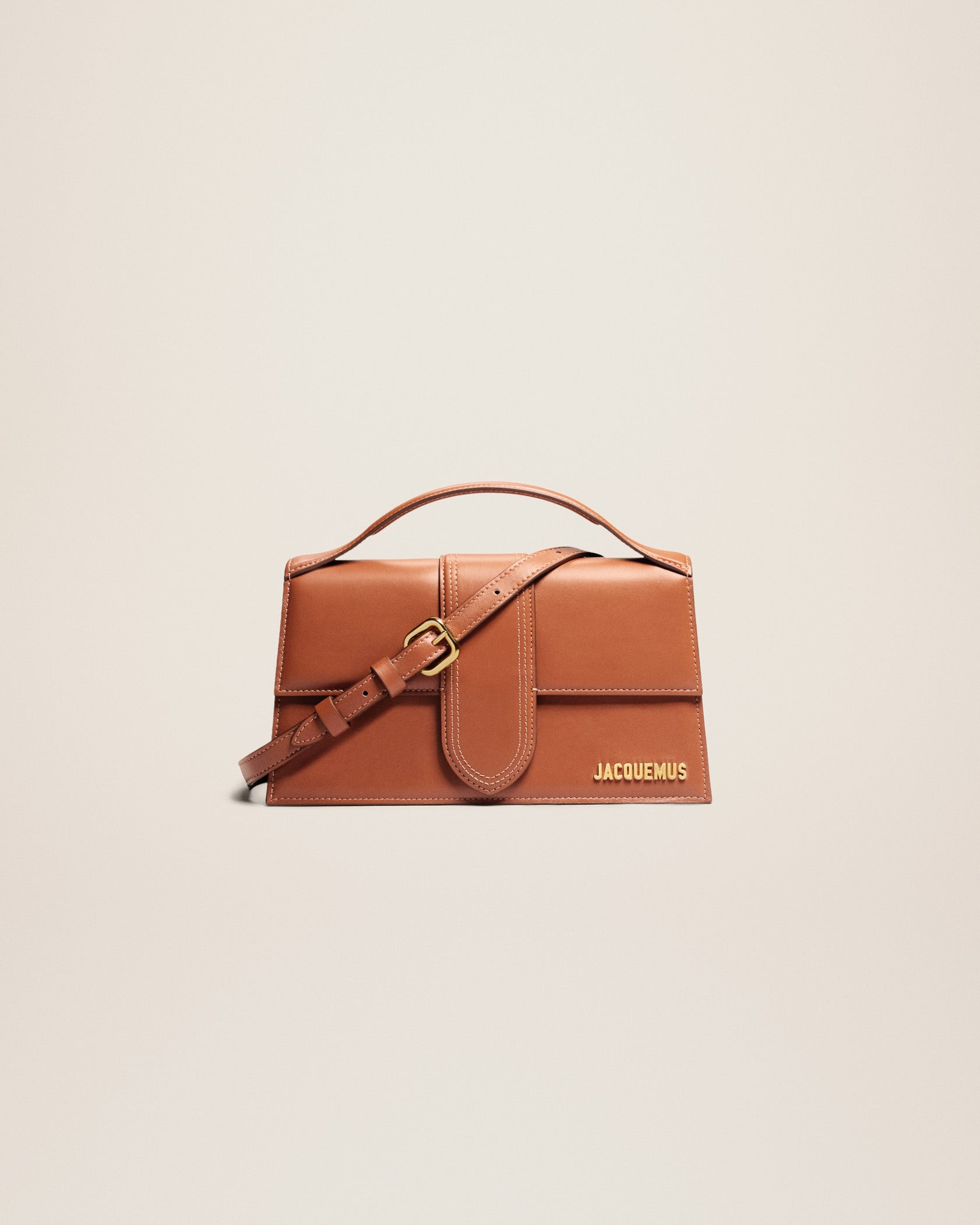 Jacquemus Le grand Bambino Crossbody flap bag.