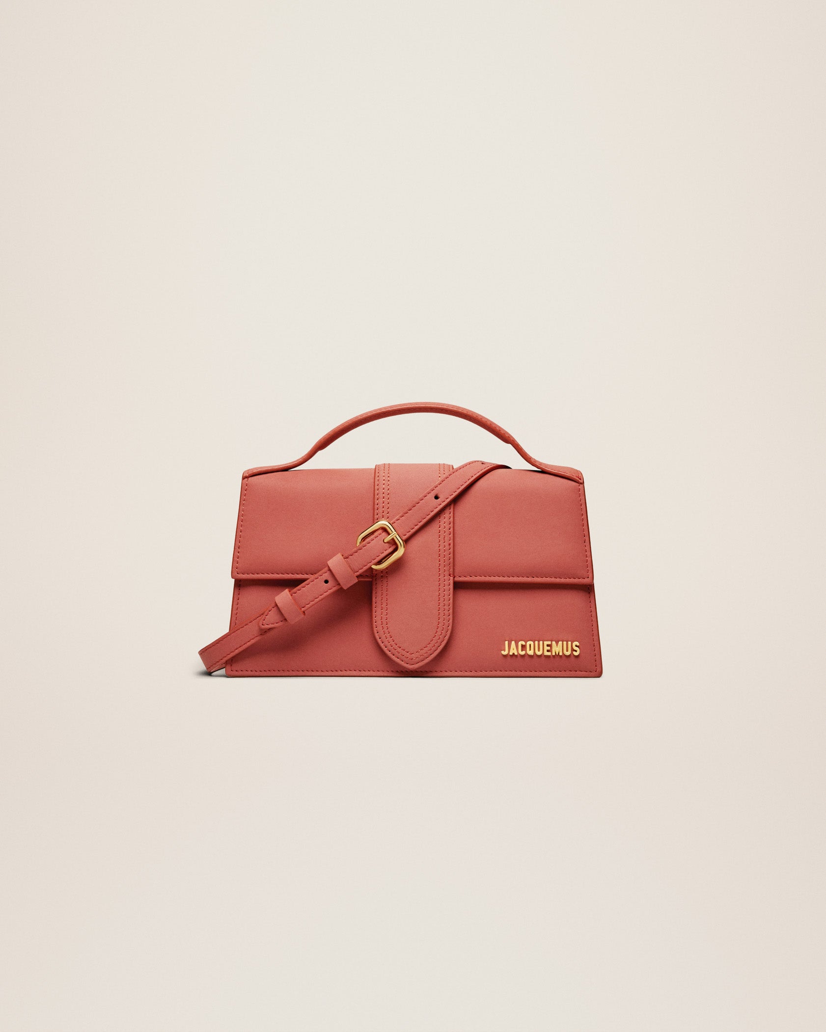 Jacquemus Le grand Bambino Crossbody flap bag.