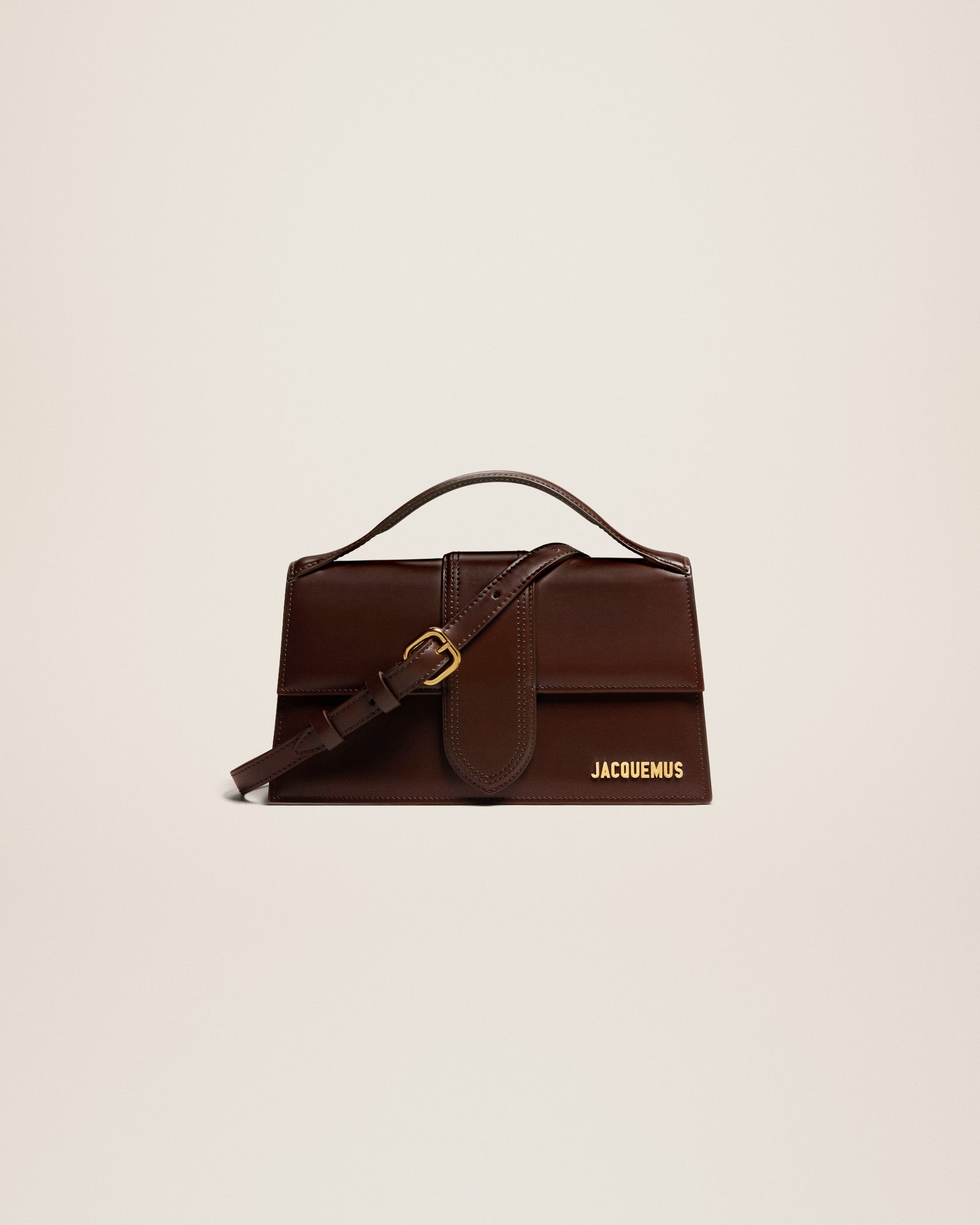 Jacquemus Le grand Bambino Crossbody flap bag.