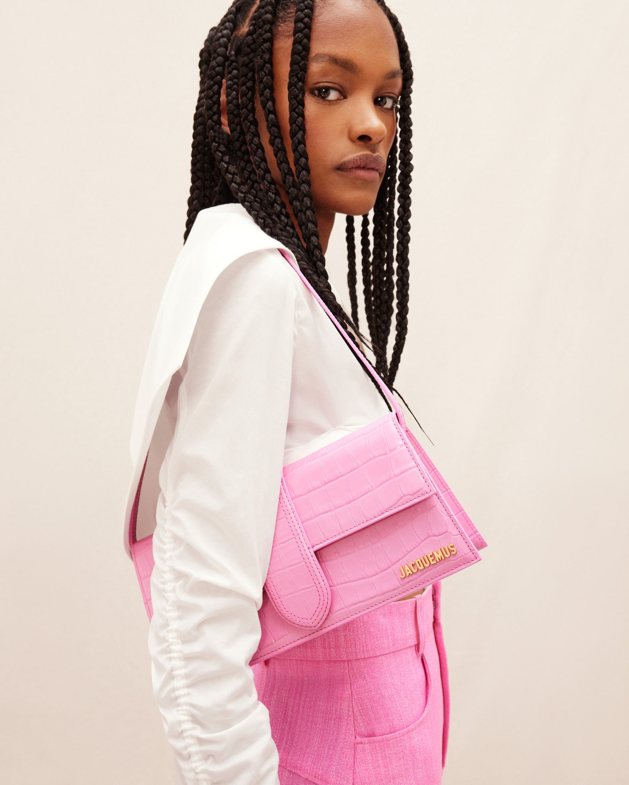 Jacquemus Le Bambino long Long flap bag. - Image 2