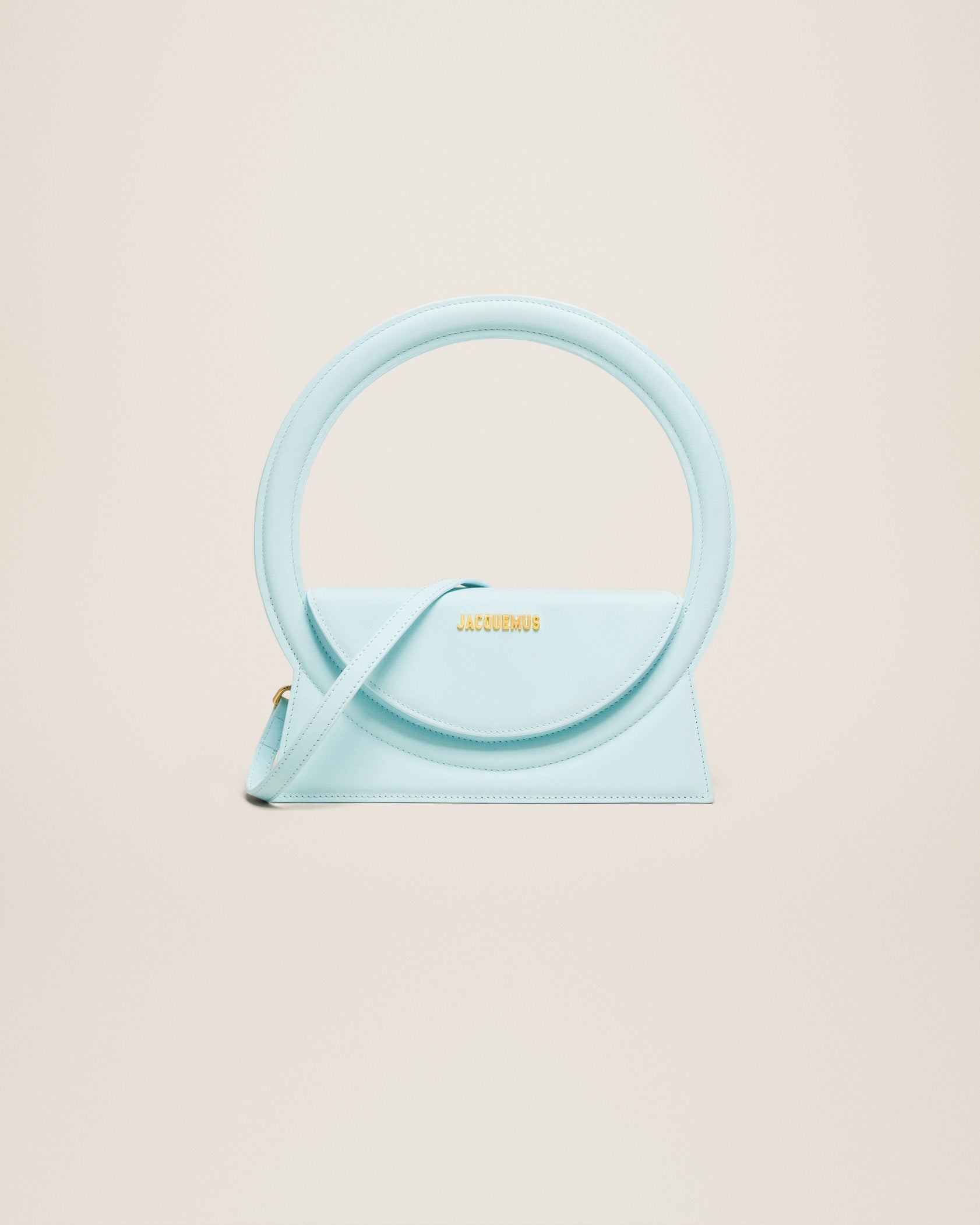 Jacquemus Le sac Rond Circle purse.