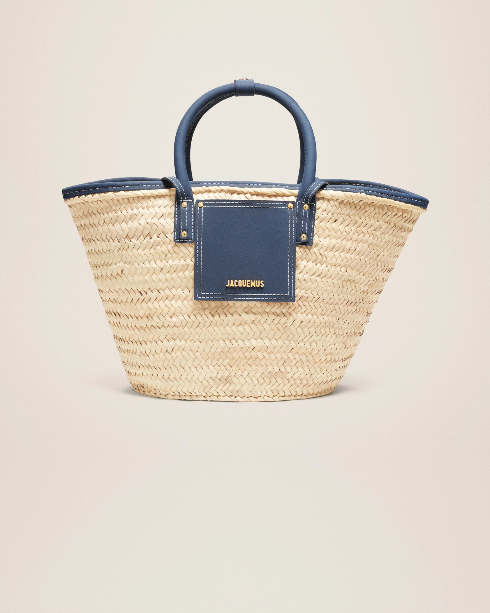 Jacquemus Le panier Soli Beach basket bag.