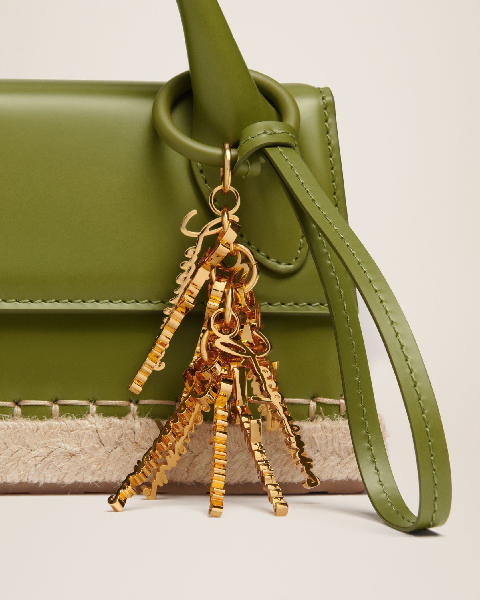 Jacquemus Le Chiquito long Cordao Espadrille signature handbag. - Image 5