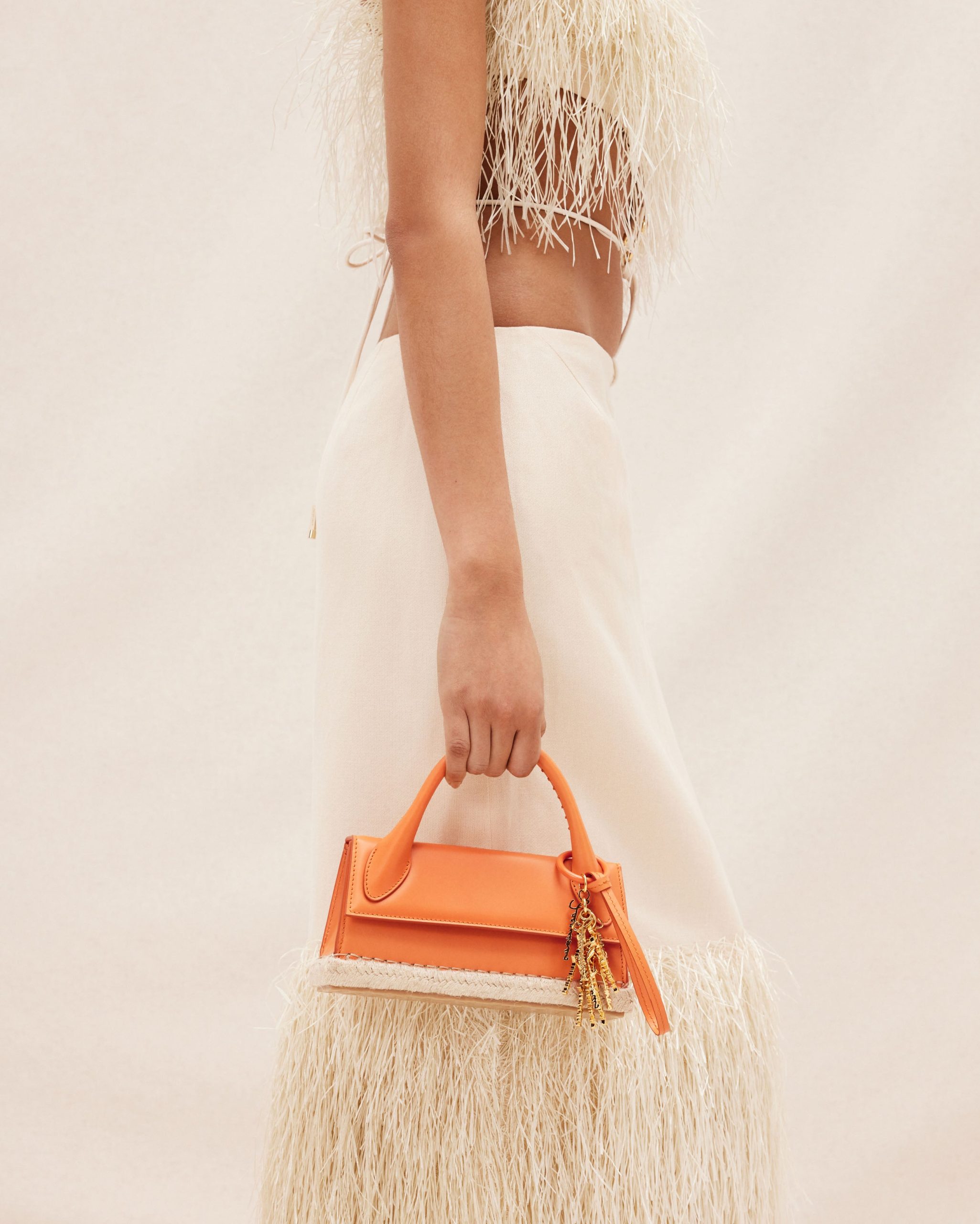 Jacquemus Le Chiquito long Cordao Espadrille signature handbag. - Image 2