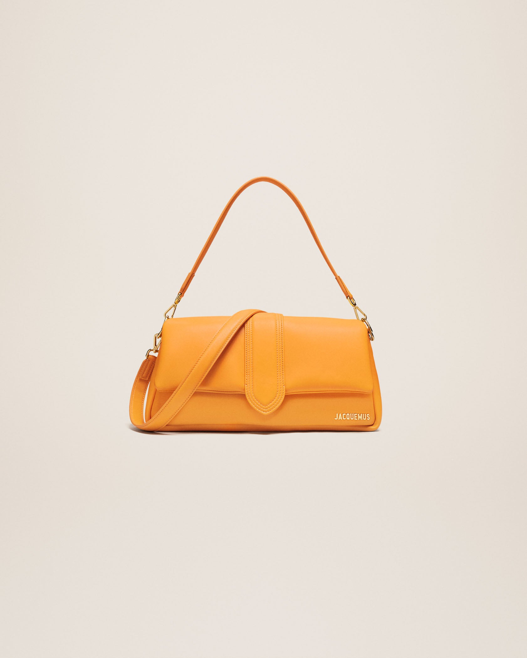 Jacquemus Le Bambimou Puffed flap bag.