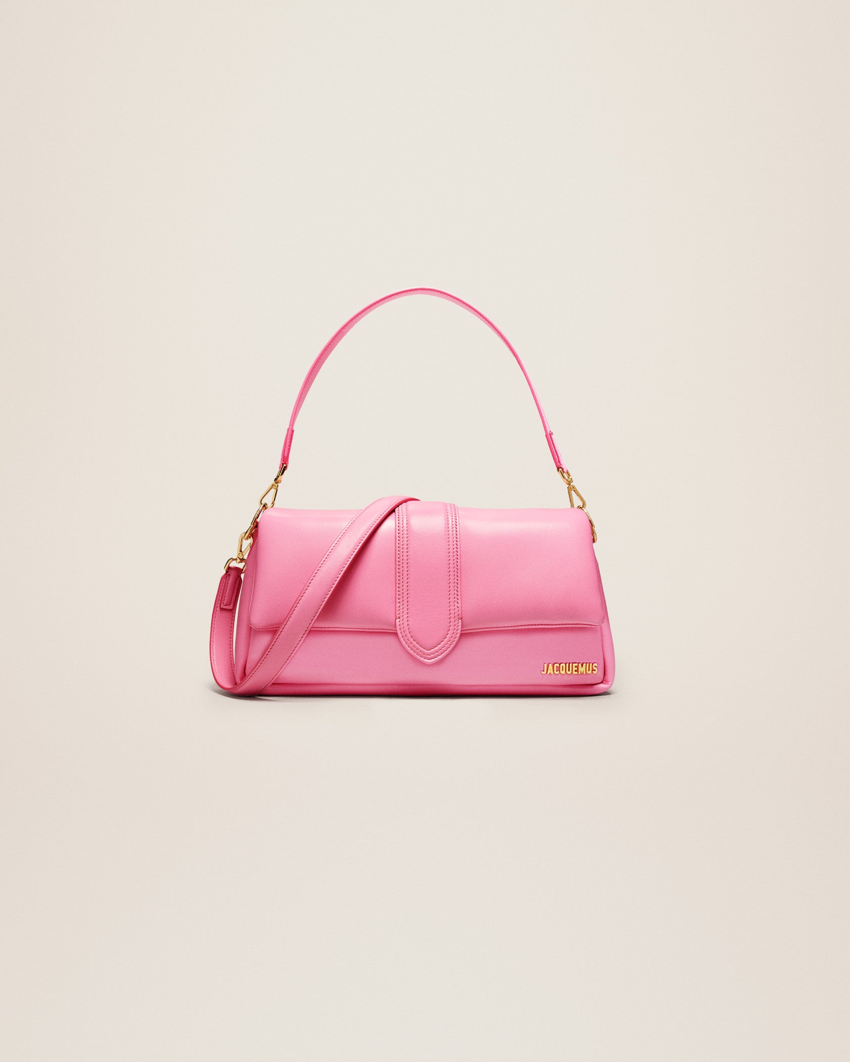 Jacquemus Le Bambimou Puffed flap bag.