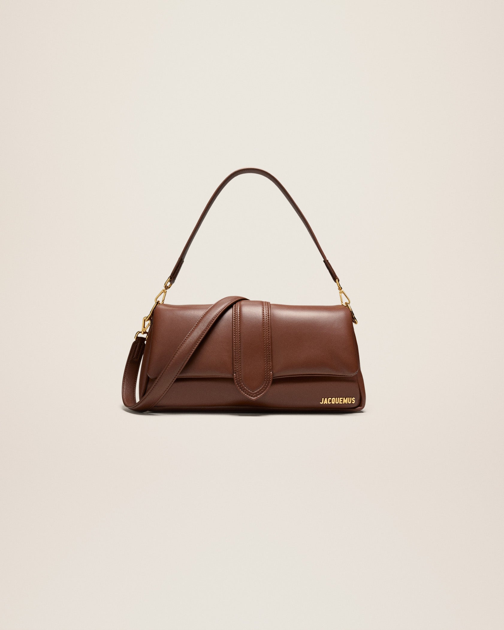 Jacquemus Le Bambimou Puffed flap bag.
