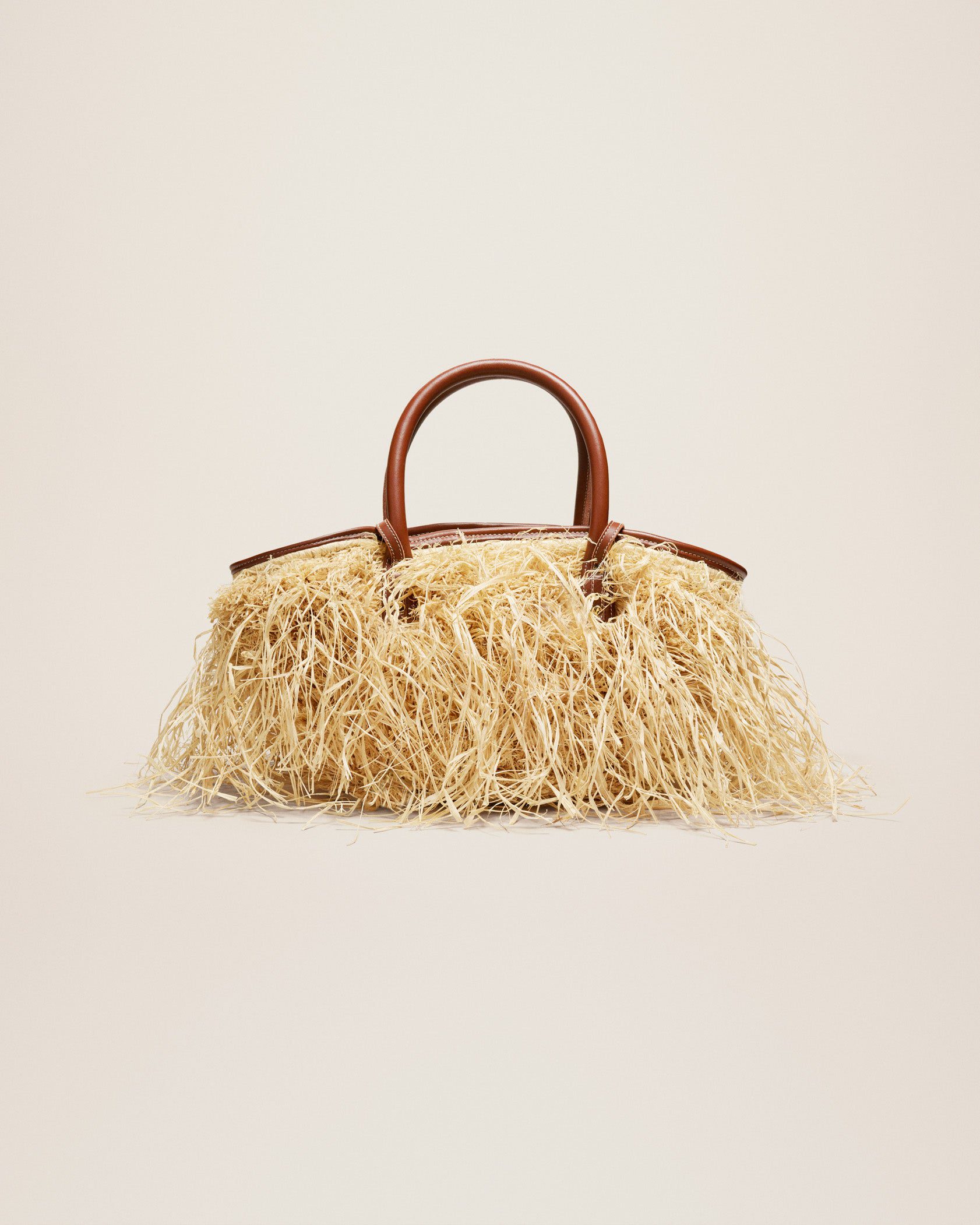 Jacquemus Le panier Soli Raphia Raphia beach basket bag. - Image 4