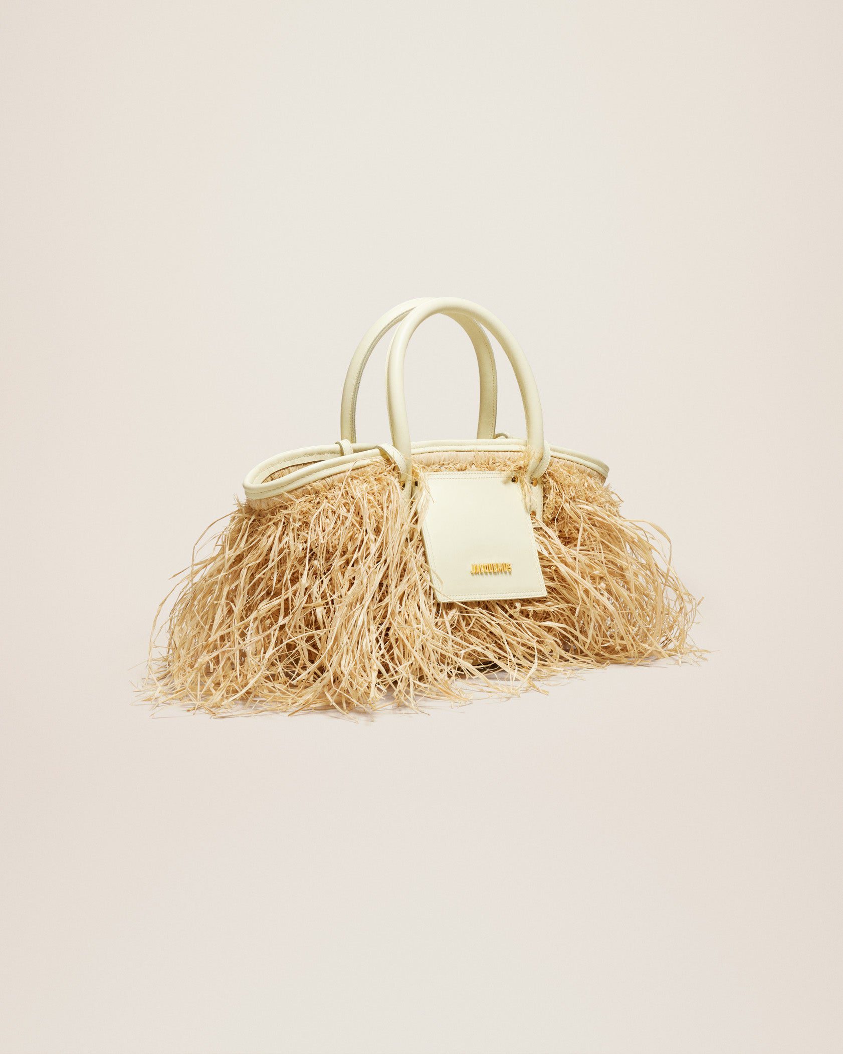 Jacquemus Le panier Soli Raphia Raphia beach basket bag. - Image 3