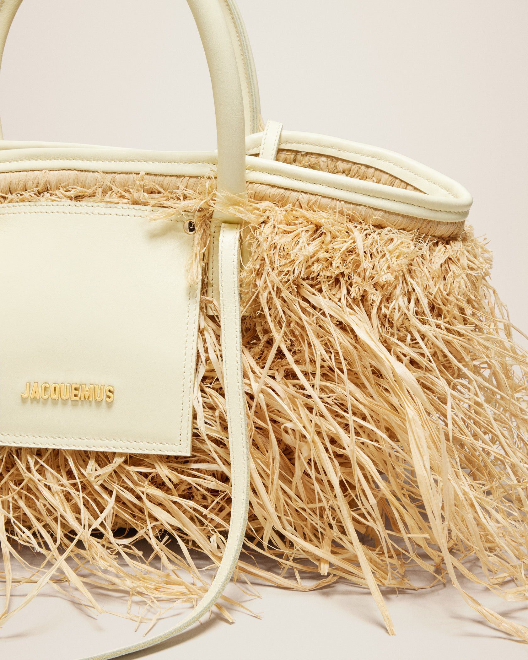 Jacquemus Le panier Soli Raphia Raphia beach basket bag. - Image 6