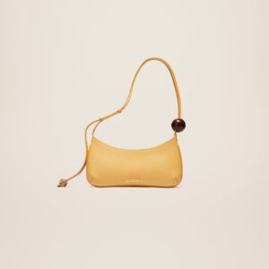 Jacquemus Le Bisou Perle Beaded shoulder bag.