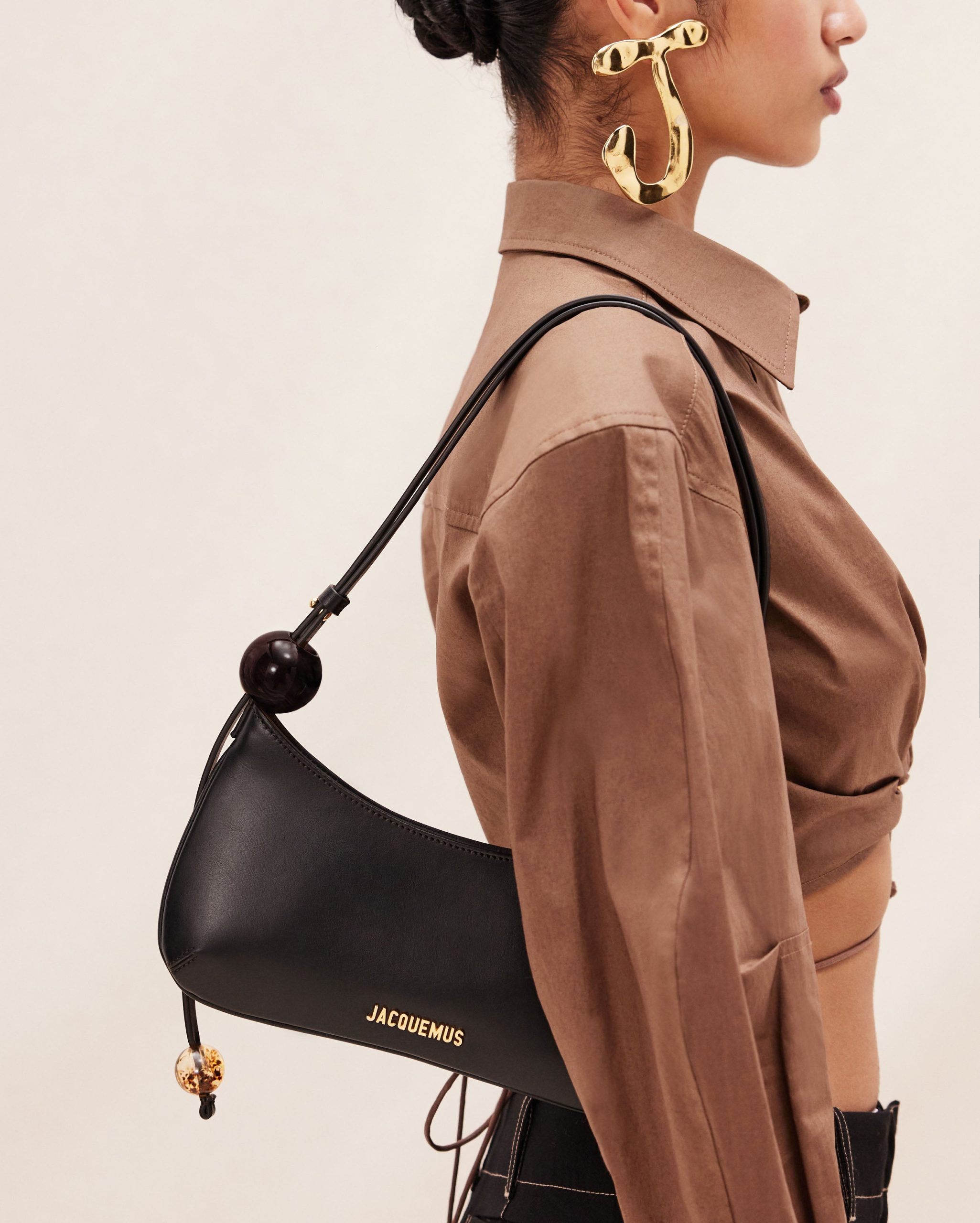 Jacquemus Le Bisou Perle Beaded shoulder bag. - Image 2