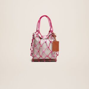 Jacquemus Le petit filet Pralu Fishnet bag