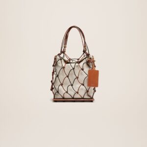 Jacquemus Le petit filet Pralu Fishnet bag