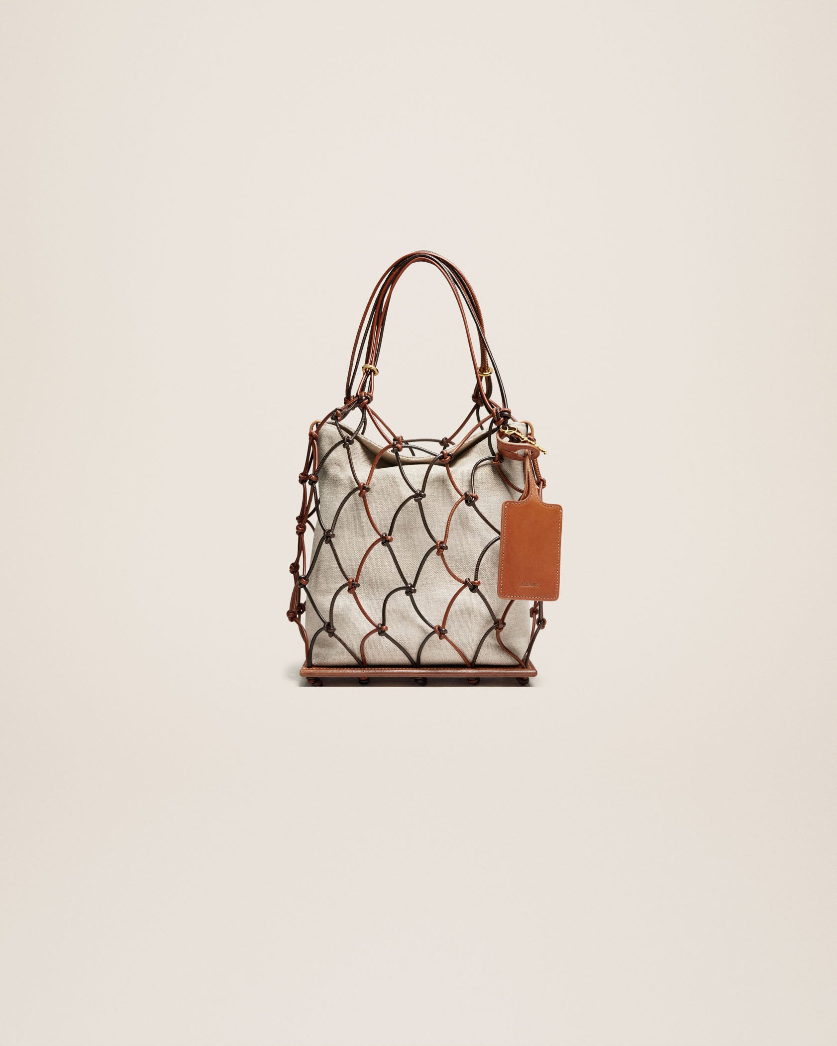 Jacquemus Le petit filet Pralu Fishnet bag