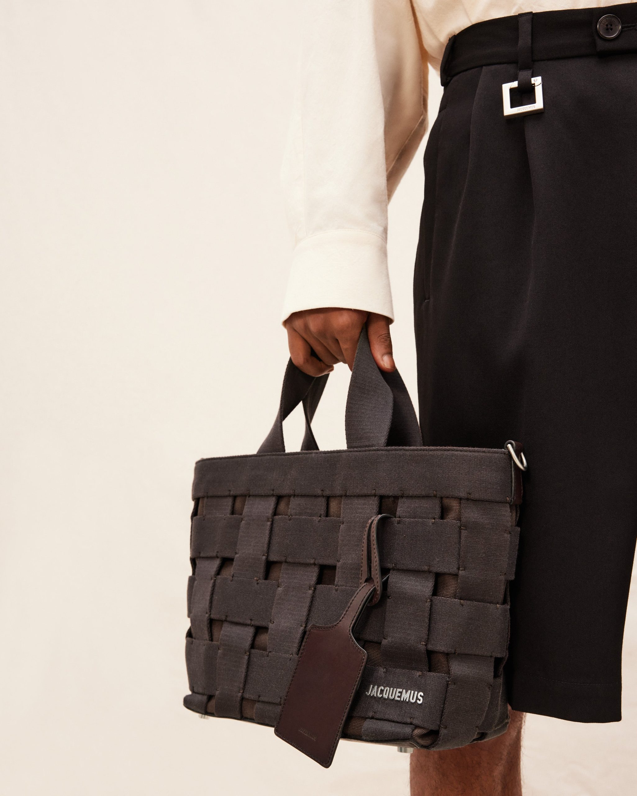Jacquemus Le cabas Gros Grain Grosgrain tote bag. - Image 3