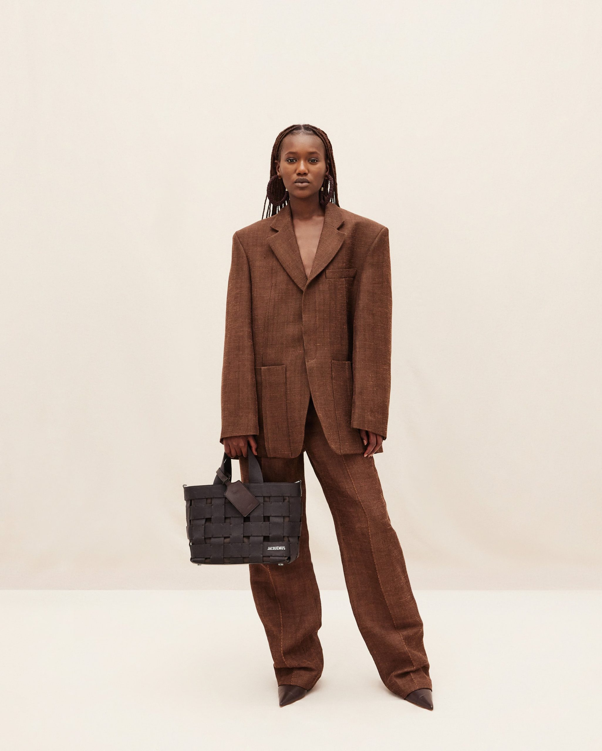 Jacquemus Le cabas Gros Grain Grosgrain tote bag. - Image 2