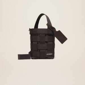 Jacquemus Le seau Gros Grain  Utility bucket bag.