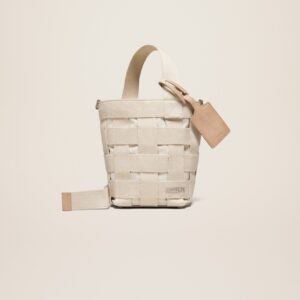 Jacquemus Le seau Gros Grain  Utility bucket bag.