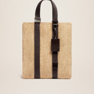Jacquemus Le tote panier  Raffia tote bag.