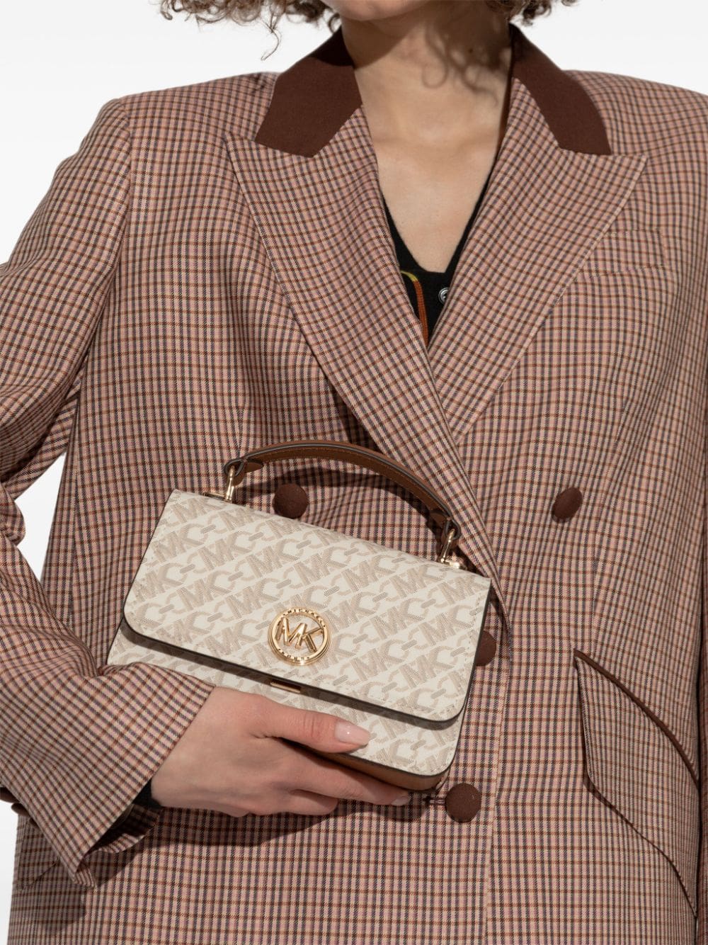 Michael Michael Kors monogram logo-plaque tote bag - Image 2