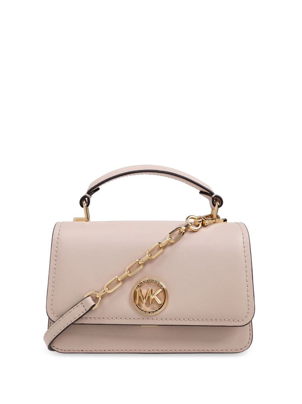Michael Michael Kors logo-plaque leather tote bag
