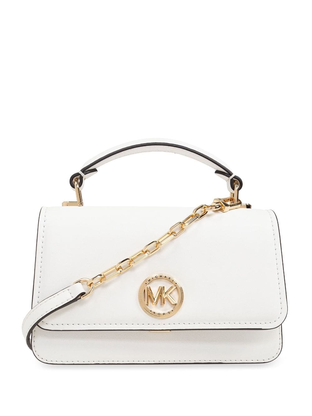Michael Michael Kors logo-plaque leather tote bag