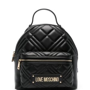 Love Moschino quilted leather backpack