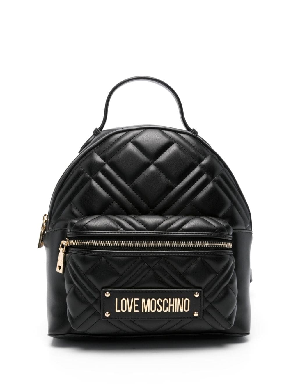 Love Moschino quilted leather backpack