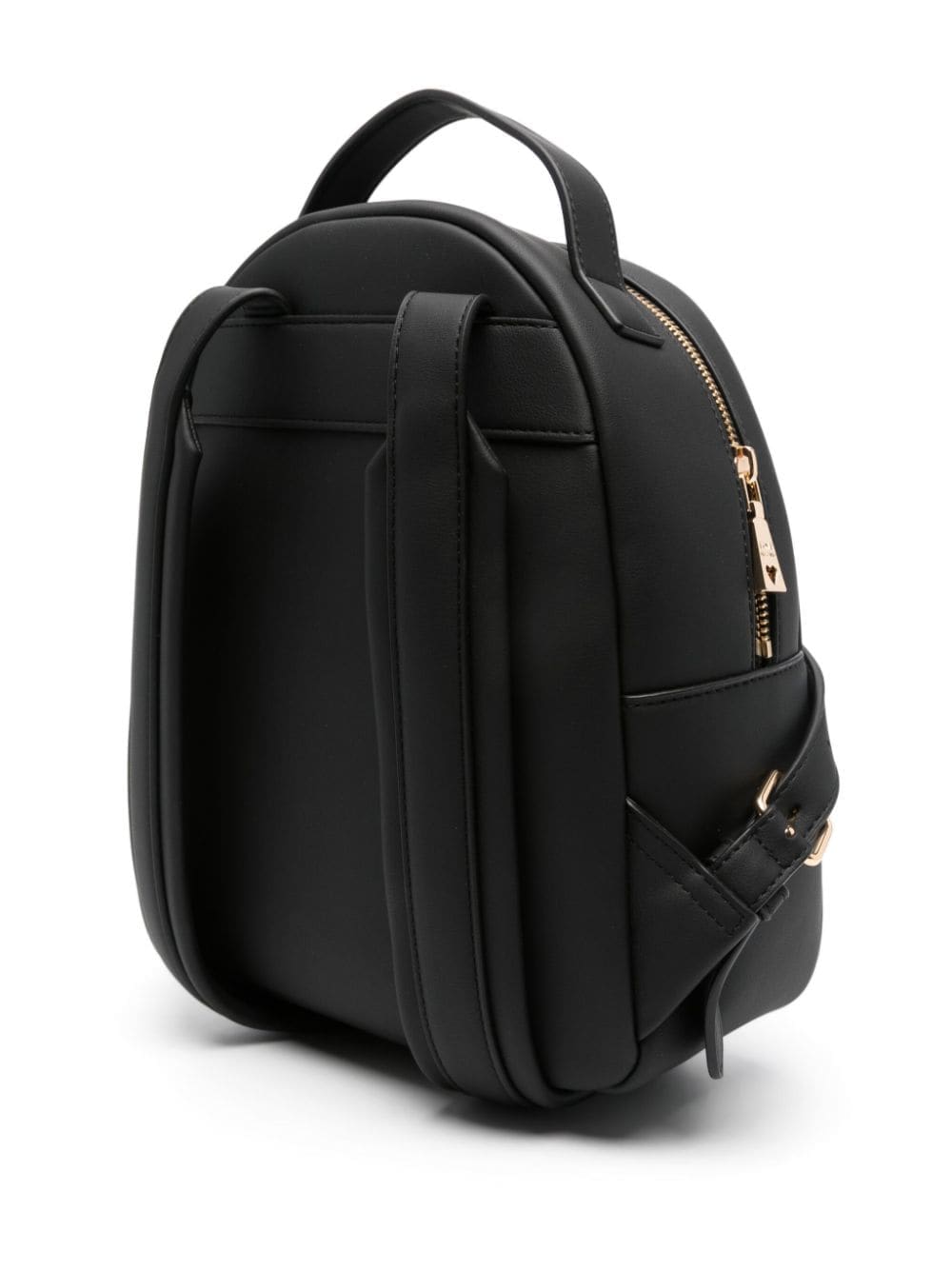 Love Moschino logo-lettering leather backpack - Image 3