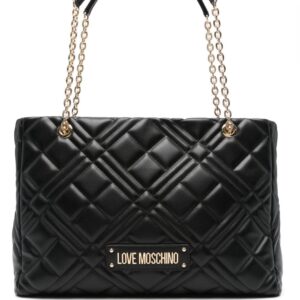 Love Moschino quilted leather shoulder bag