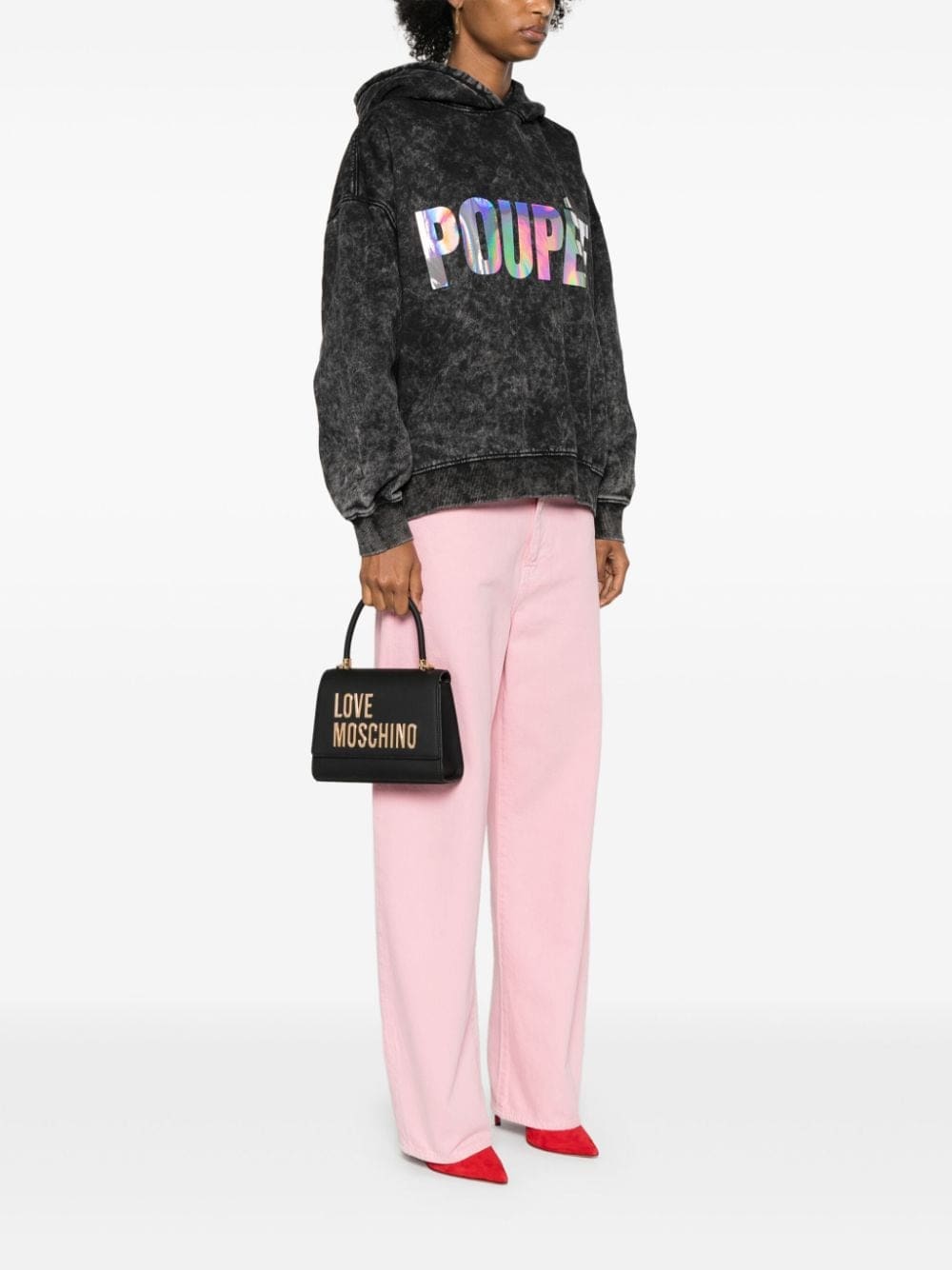 Love Moschino logo-lettering tote bag - Image 2